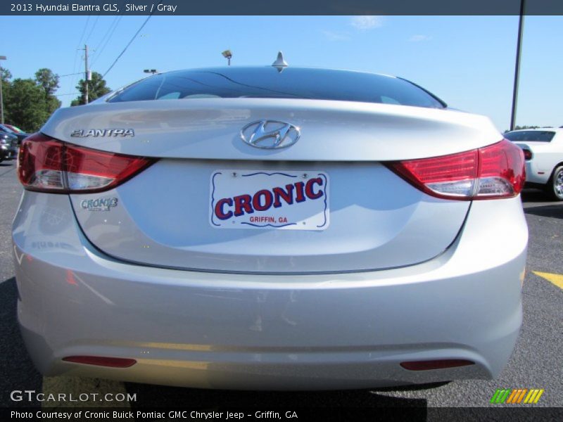 Silver / Gray 2013 Hyundai Elantra GLS