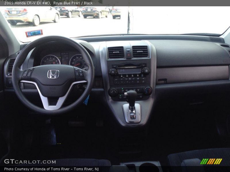 Royal Blue Pearl / Black 2009 Honda CR-V EX 4WD