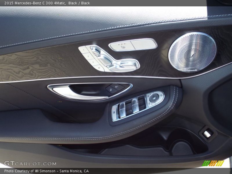 Black / Black 2015 Mercedes-Benz C 300 4Matic