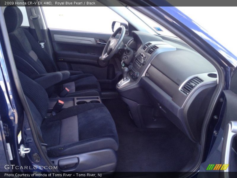 Royal Blue Pearl / Black 2009 Honda CR-V EX 4WD