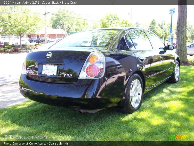 Super Black / Frost Gray 2004 Nissan Altima 2.5 S