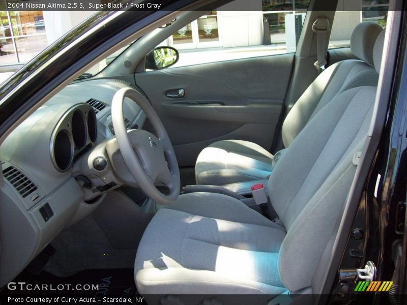 Super Black / Frost Gray 2004 Nissan Altima 2.5 S