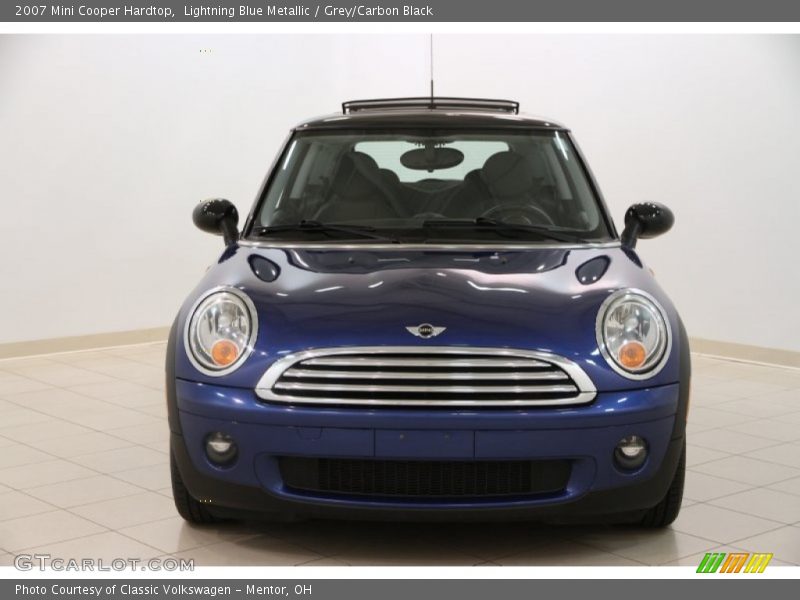 Lightning Blue Metallic / Grey/Carbon Black 2007 Mini Cooper Hardtop