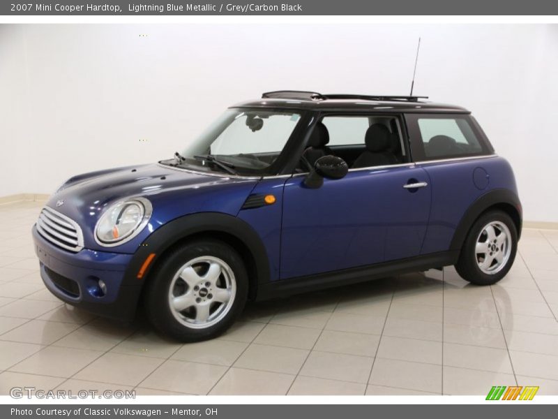 Lightning Blue Metallic / Grey/Carbon Black 2007 Mini Cooper Hardtop