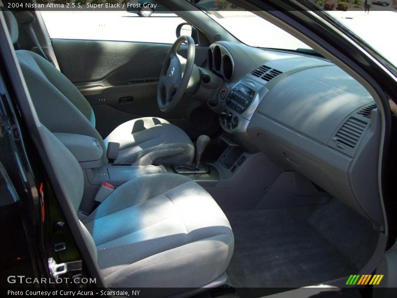 Super Black / Frost Gray 2004 Nissan Altima 2.5 S