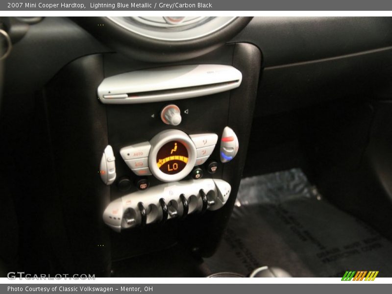 Lightning Blue Metallic / Grey/Carbon Black 2007 Mini Cooper Hardtop
