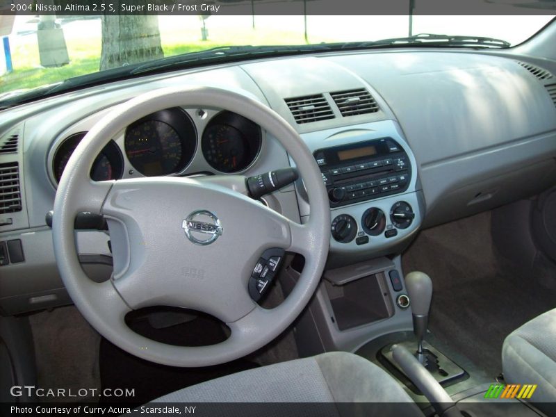 Super Black / Frost Gray 2004 Nissan Altima 2.5 S