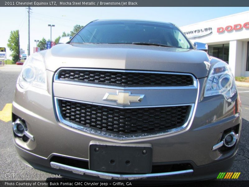 Mocha Steel Metallic / Brownstone/Jet Black 2011 Chevrolet Equinox LTZ