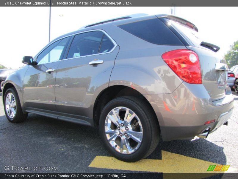 Mocha Steel Metallic / Brownstone/Jet Black 2011 Chevrolet Equinox LTZ