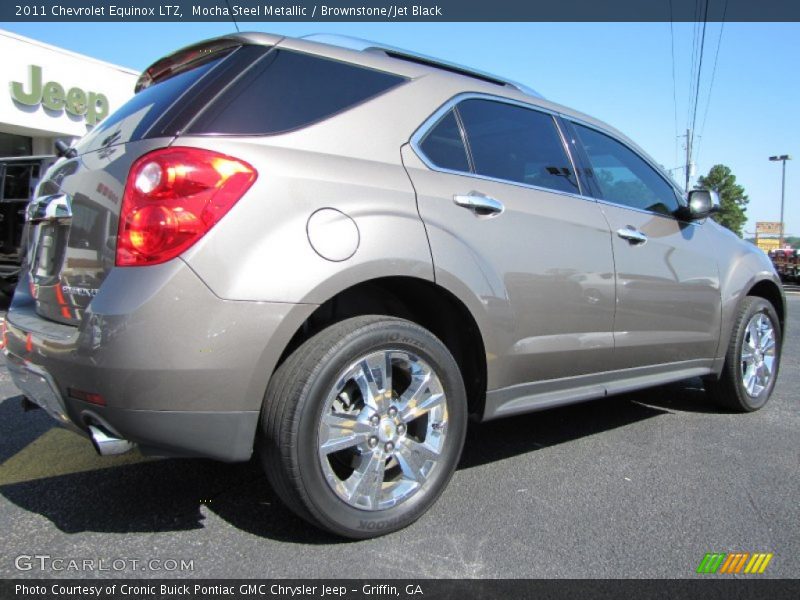 Mocha Steel Metallic / Brownstone/Jet Black 2011 Chevrolet Equinox LTZ