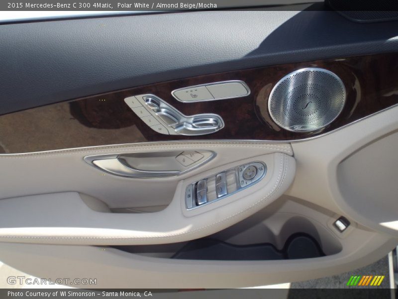 Polar White / Almond Beige/Mocha 2015 Mercedes-Benz C 300 4Matic