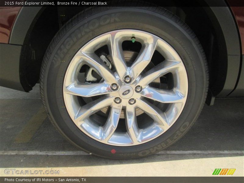 Bronze Fire / Charcoal Black 2015 Ford Explorer Limited