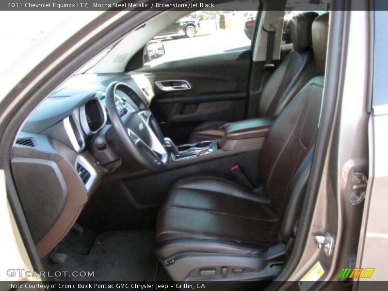 Mocha Steel Metallic / Brownstone/Jet Black 2011 Chevrolet Equinox LTZ