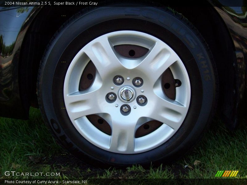 Super Black / Frost Gray 2004 Nissan Altima 2.5 S