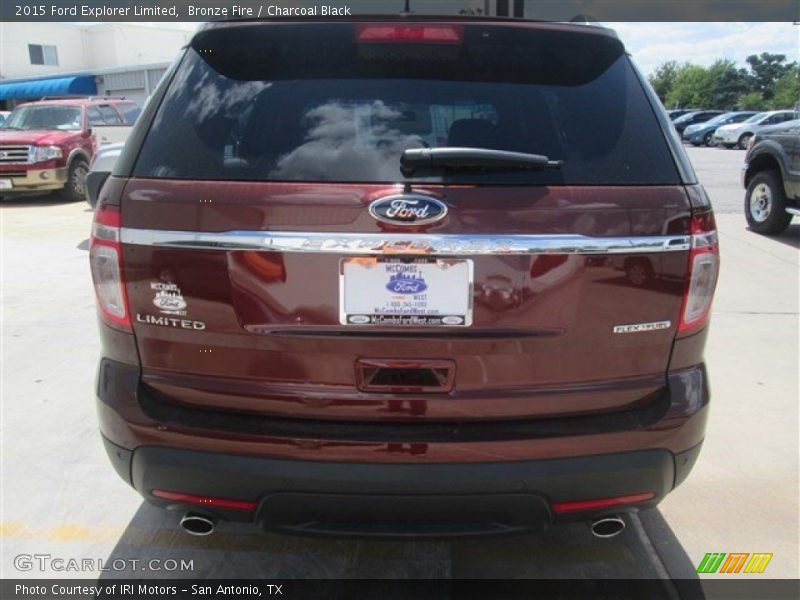 Bronze Fire / Charcoal Black 2015 Ford Explorer Limited