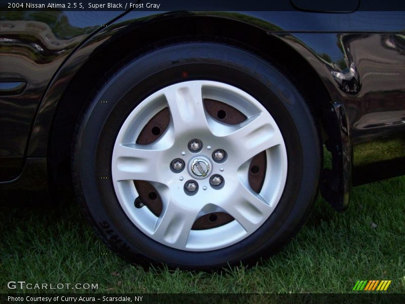 Super Black / Frost Gray 2004 Nissan Altima 2.5 S