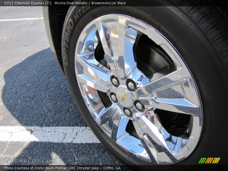 Mocha Steel Metallic / Brownstone/Jet Black 2011 Chevrolet Equinox LTZ