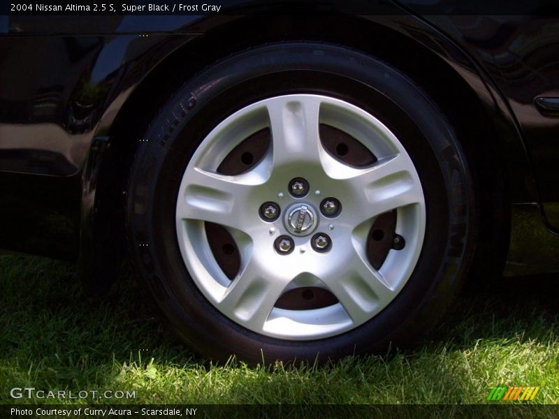 Super Black / Frost Gray 2004 Nissan Altima 2.5 S