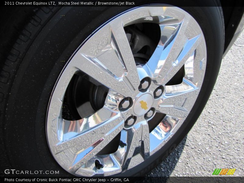 Mocha Steel Metallic / Brownstone/Jet Black 2011 Chevrolet Equinox LTZ