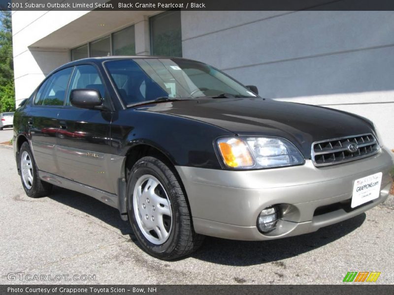 Black Granite Pearlcoat / Black 2001 Subaru Outback Limited Sedan