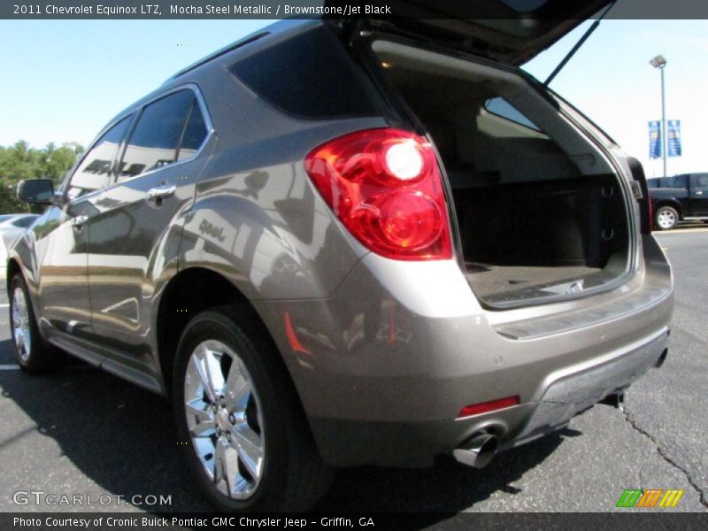 Mocha Steel Metallic / Brownstone/Jet Black 2011 Chevrolet Equinox LTZ