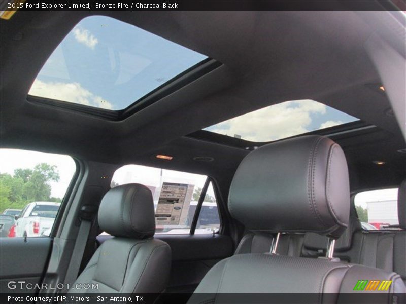 Bronze Fire / Charcoal Black 2015 Ford Explorer Limited