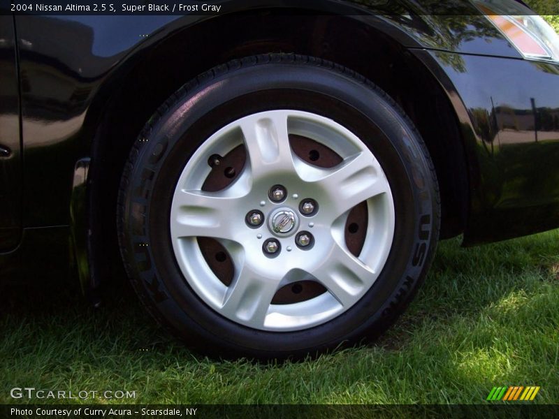 Super Black / Frost Gray 2004 Nissan Altima 2.5 S