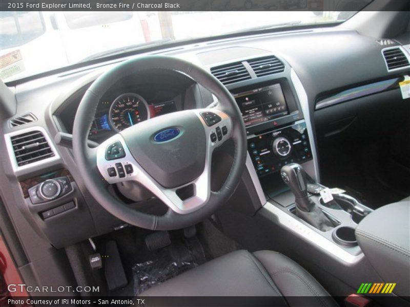 Bronze Fire / Charcoal Black 2015 Ford Explorer Limited