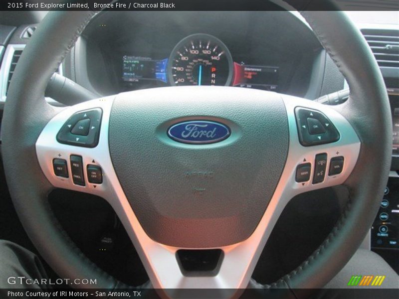 Bronze Fire / Charcoal Black 2015 Ford Explorer Limited