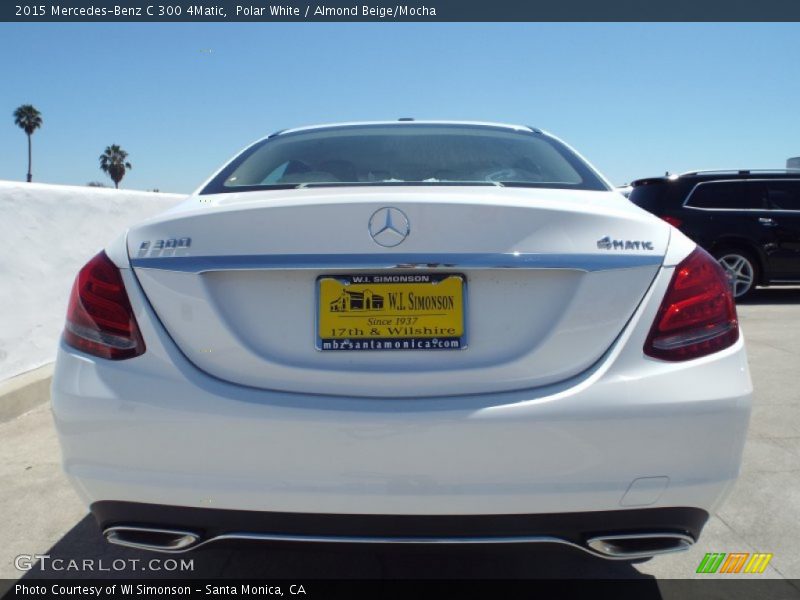 Polar White / Almond Beige/Mocha 2015 Mercedes-Benz C 300 4Matic