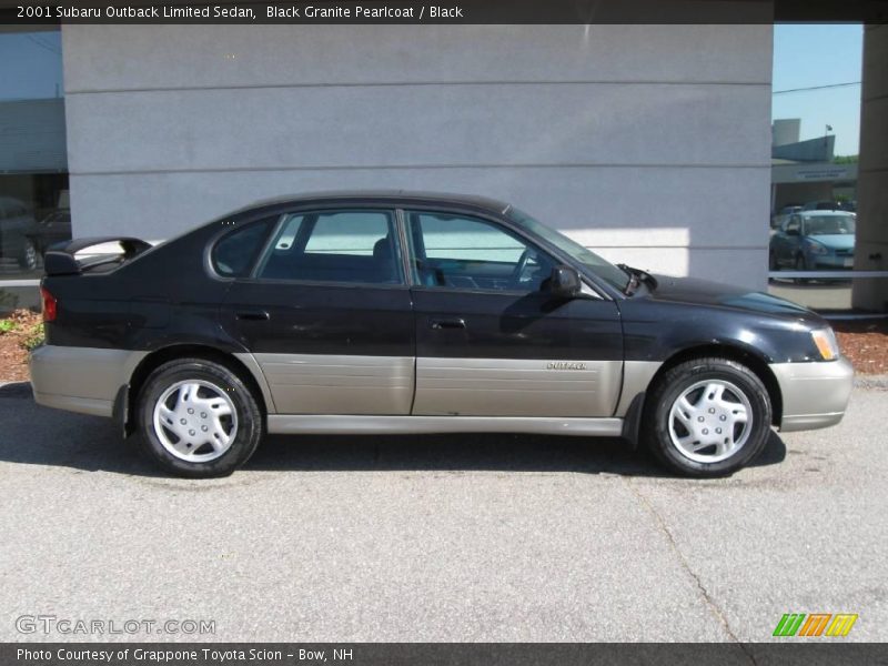 Black Granite Pearlcoat / Black 2001 Subaru Outback Limited Sedan