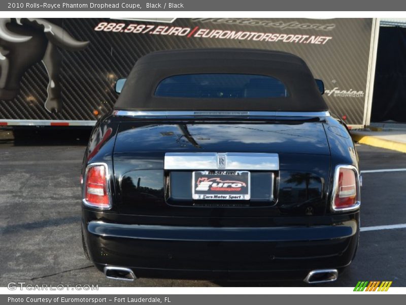 Black / Black 2010 Rolls-Royce Phantom Drophead Coupe