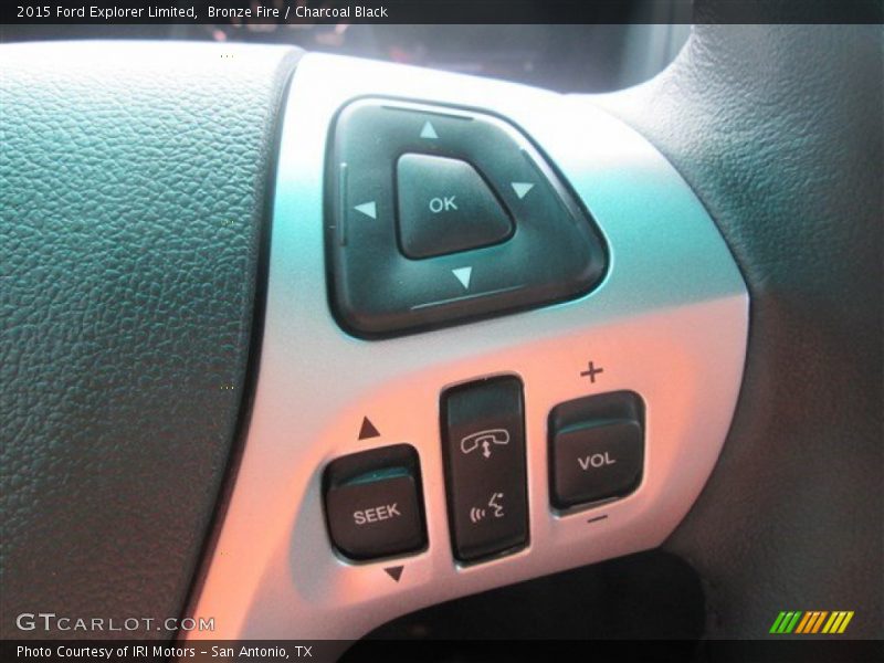 Bronze Fire / Charcoal Black 2015 Ford Explorer Limited