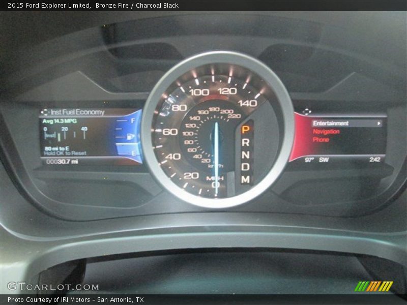 Bronze Fire / Charcoal Black 2015 Ford Explorer Limited