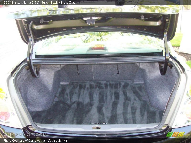 Super Black / Frost Gray 2004 Nissan Altima 2.5 S