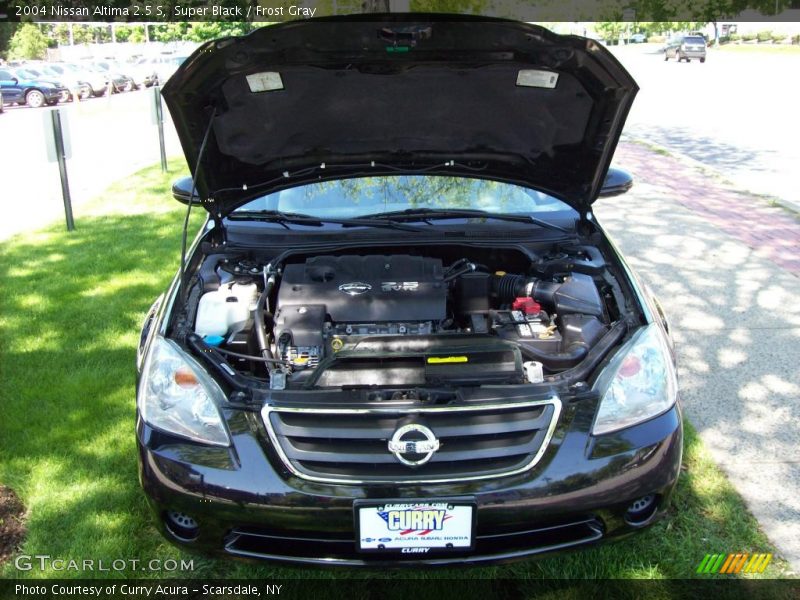 Super Black / Frost Gray 2004 Nissan Altima 2.5 S