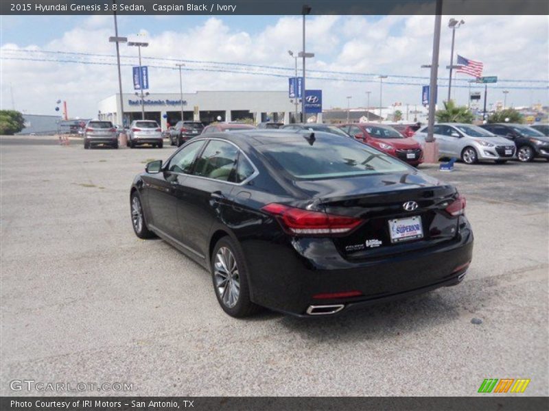 Caspian Black / Ivory 2015 Hyundai Genesis 3.8 Sedan