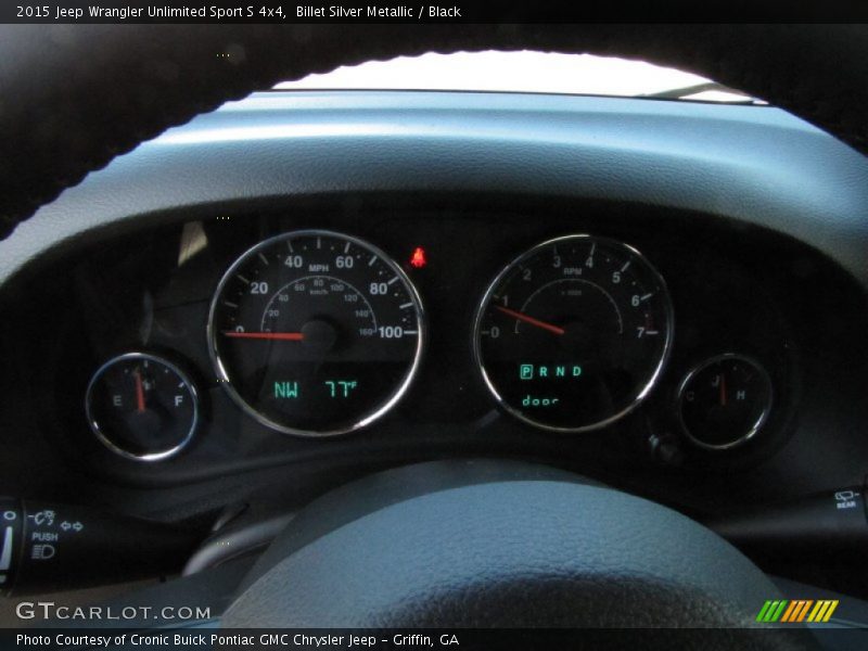 Billet Silver Metallic / Black 2015 Jeep Wrangler Unlimited Sport S 4x4