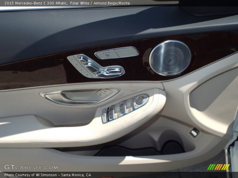 Polar White / Almond Beige/Mocha 2015 Mercedes-Benz C 300 4Matic