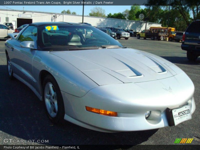 Bright Silver Metallic / Dark Pewter 1997 Pontiac Firebird Trans Am Coupe