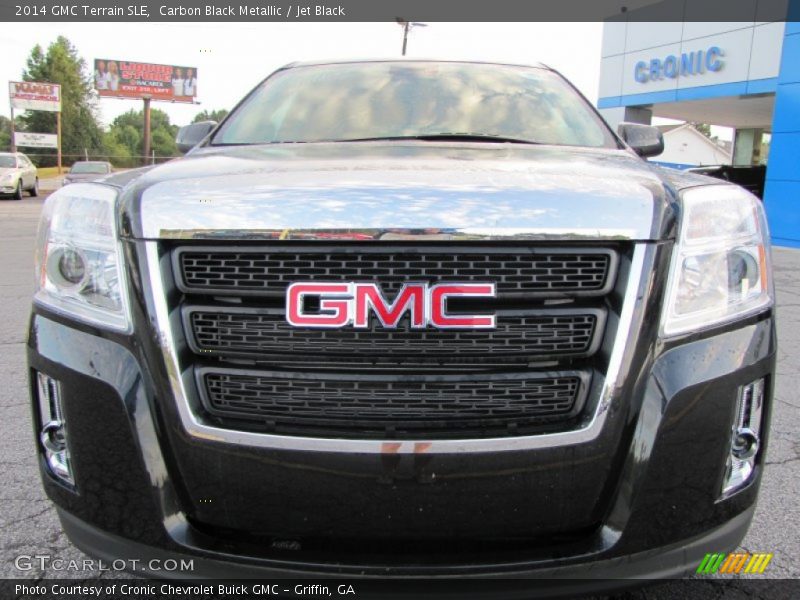 Carbon Black Metallic / Jet Black 2014 GMC Terrain SLE