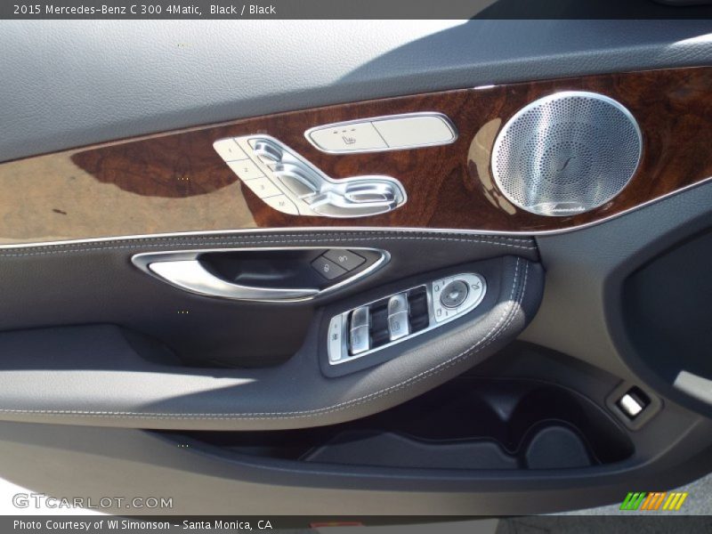 Black / Black 2015 Mercedes-Benz C 300 4Matic