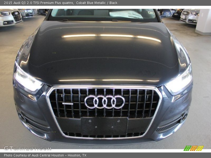 Cobalt Blue Metallic / Black 2015 Audi Q3 2.0 TFSI Premium Plus quattro
