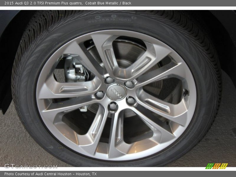 Cobalt Blue Metallic / Black 2015 Audi Q3 2.0 TFSI Premium Plus quattro