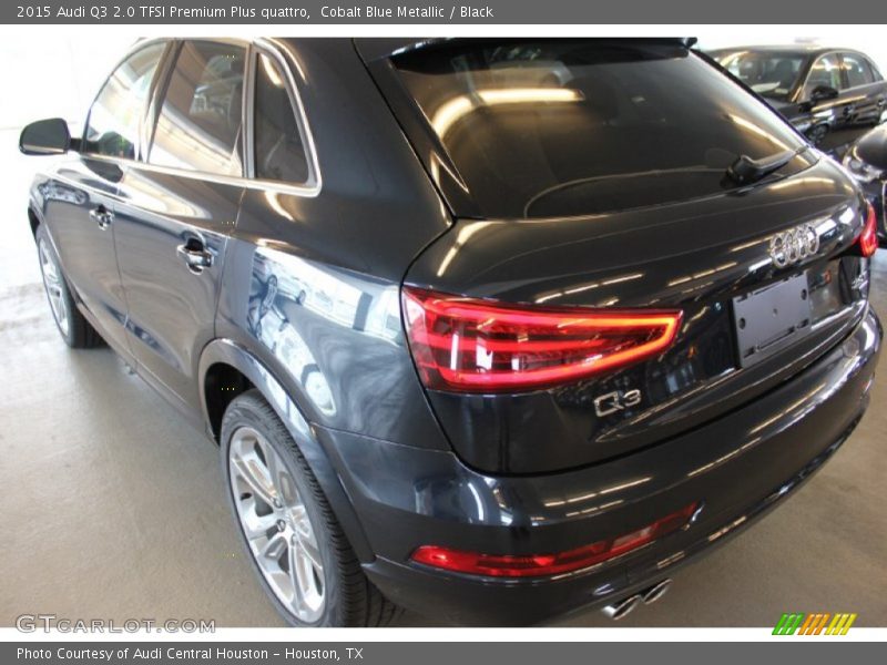 Cobalt Blue Metallic / Black 2015 Audi Q3 2.0 TFSI Premium Plus quattro