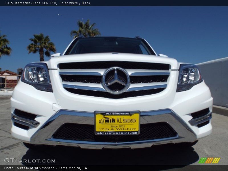 Polar White / Black 2015 Mercedes-Benz GLK 350