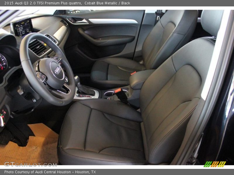 Cobalt Blue Metallic / Black 2015 Audi Q3 2.0 TFSI Premium Plus quattro