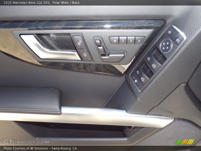 Polar White / Black 2015 Mercedes-Benz GLK 350
