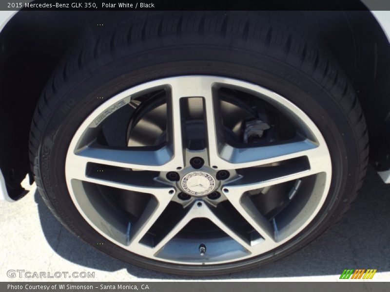 Polar White / Black 2015 Mercedes-Benz GLK 350