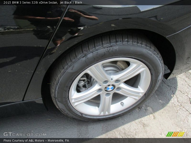 Jet Black / Black 2015 BMW 3 Series 328i xDrive Sedan